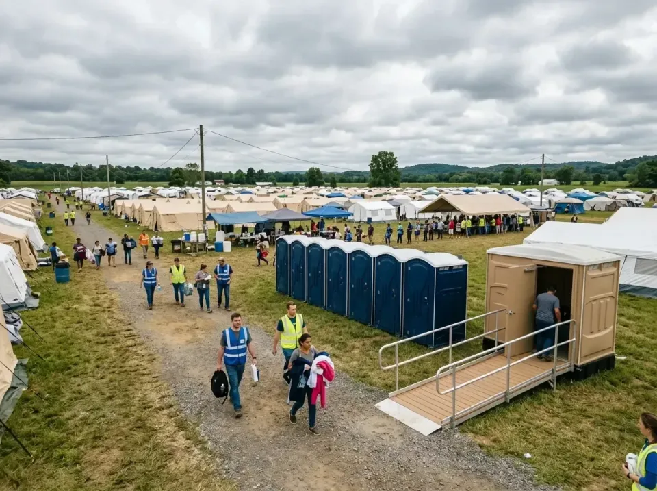 disaster-relief-camp-restrooms-010 — frequently asked questions, Dumpster & Portable Bathrooms Rental in Kalama, WA